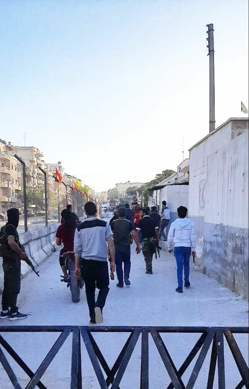 اتفاق بين فرقة الحمزة وأهالي الغوطة الشرقية لإنهاء التوتر في عفرين
