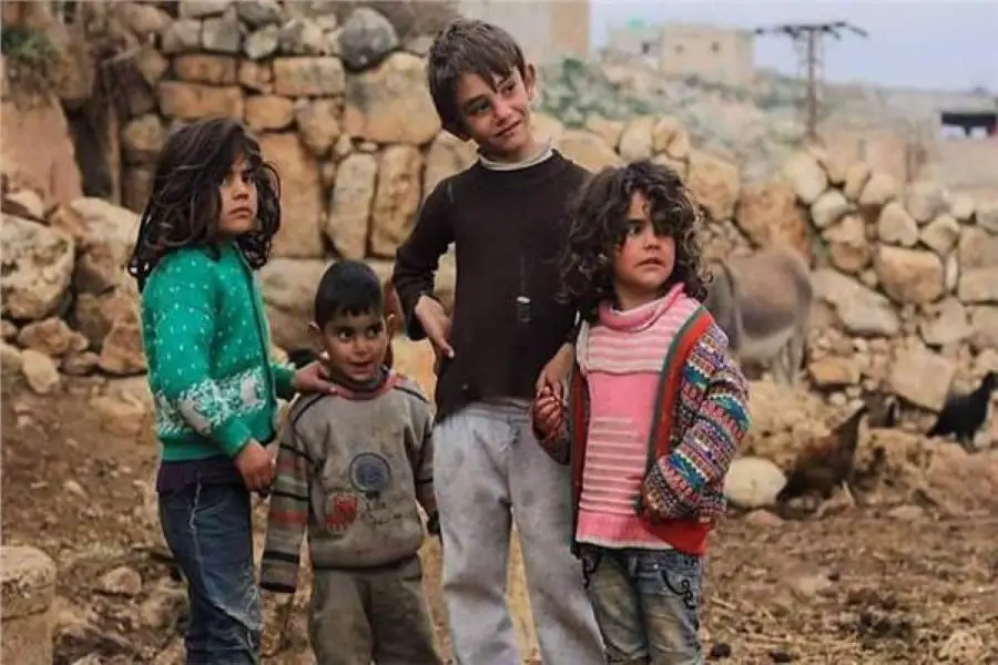 أطفال سوريين