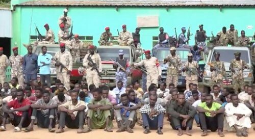 قوات سودانية القت القبض على مجموعة كانت متوجهة للقتال في ليبيا