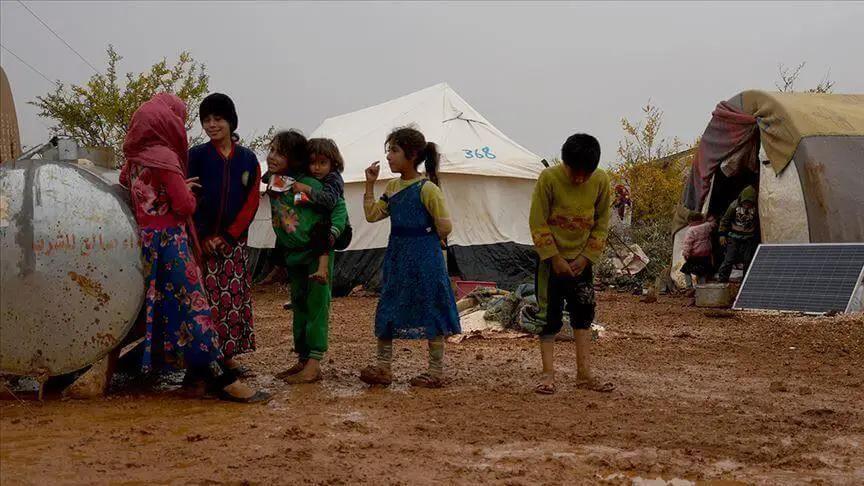 النازحين في مخيمات الشمال السوري