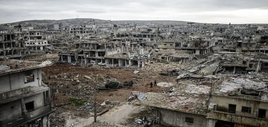 الدمار في سورية