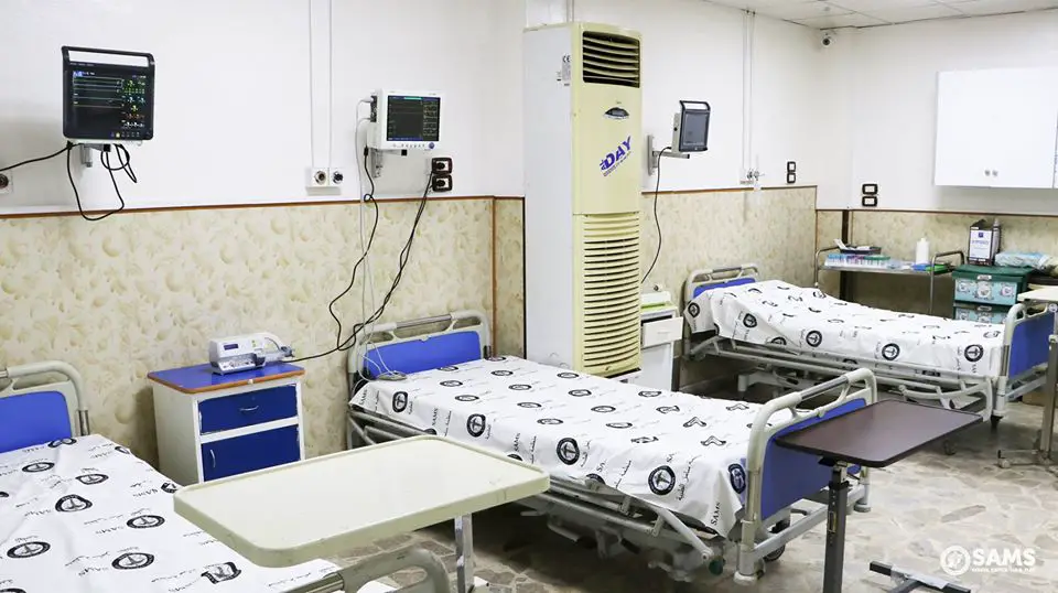 الجمعية الطبية السورية الأمريكية "SAMS".. افتتاح أول مستشفى لاستقبال مرضى "كورونا" بالشمال السوري