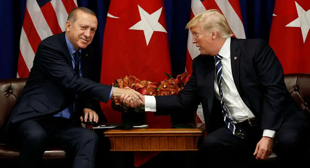 أردوغان وترامب يتفقان على مواصلة تعاونهما الوثيق حول ليبيا