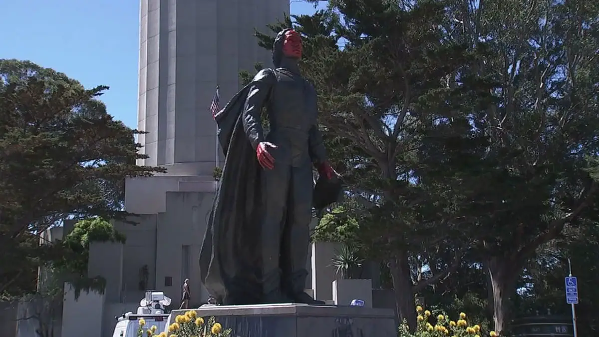 تمثال كريستوفر كولومبوس في سان فرنسيسكو