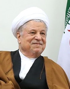 هاشمي رفسنجاني رئيس إيران السابق 