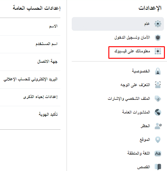 ماذا يعرف موقع فيسبوك عنك؟