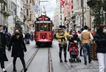 شارع استقلال في تقسيم اسطنبول