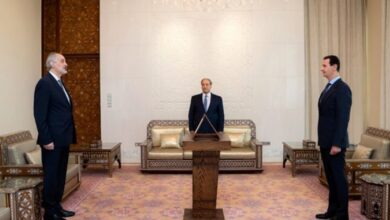 بشار الجعفري يؤدي اليمين الدستورية أمام رأس النظام نائبا لوزير الخارجية والمغتربين