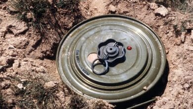 Landmines Syria