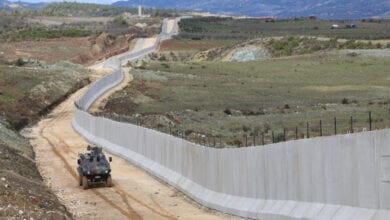 الجدار الحدودي بين تركيا وسوريا