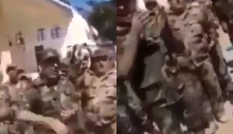 وكأنه يلقن تلاميذه درساً.. ضابط في قوات الأسد يثير السخرية بشرحه معنى اسم "بشار" (فيديو) 1 كل حرف من حروف بشار بشكل عشوائي اعتباطي