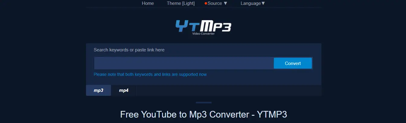 YTMP3 لحفظ فيديو من اليوتيوب